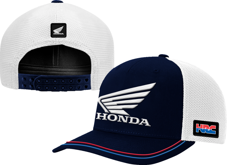 HONDA APPAREL Honda HRC Hat - Navy/White NP21A-H2489