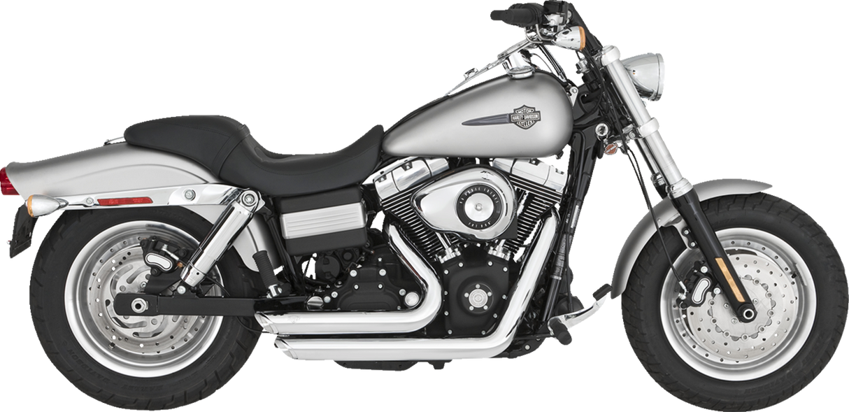 VANCE & HINES Short Shot Staggered Exhaust System - Chrome 17317