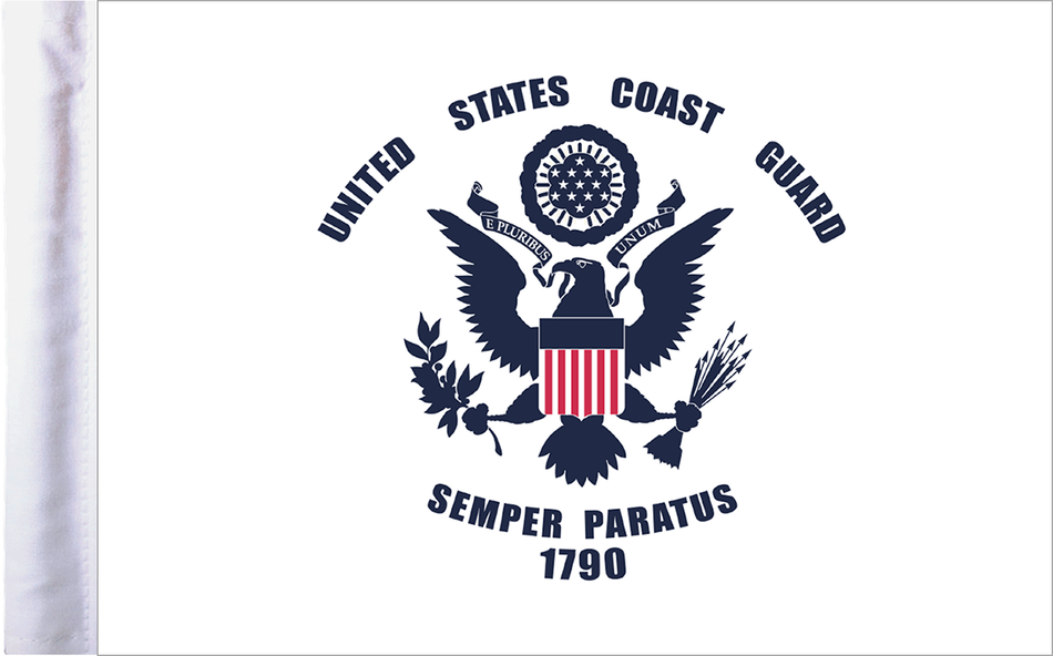 Bandera de la Guardia Costera PRO PAD - 6" x 9" FLG-CGD 