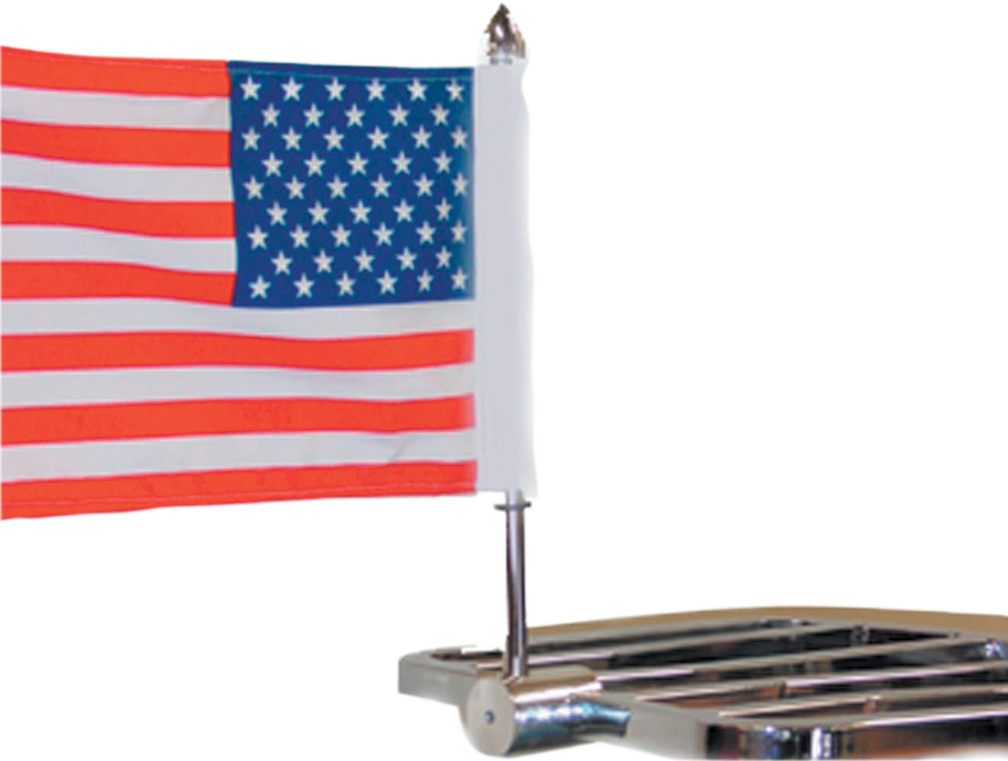 PRO PAD Square Sissy Bar Rack Flag Mount - 6" X 9" RFM-SQ