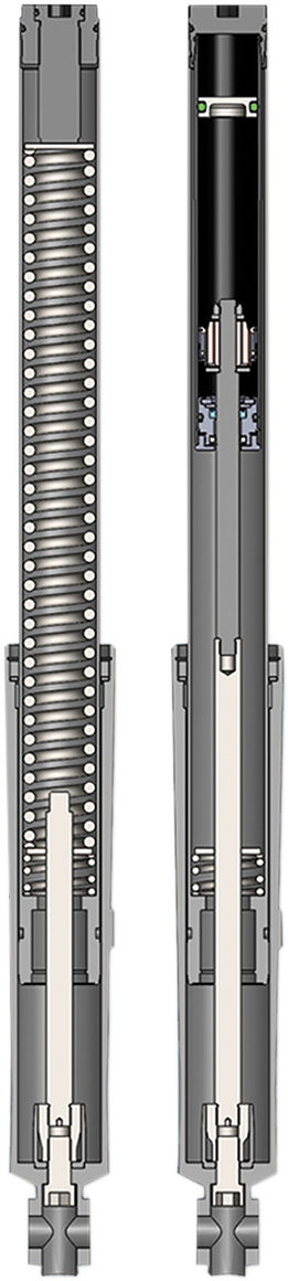 PROGRESSIVE SUSPENSION Monotube Fork Cartridge Kit - Lowering 31-2542