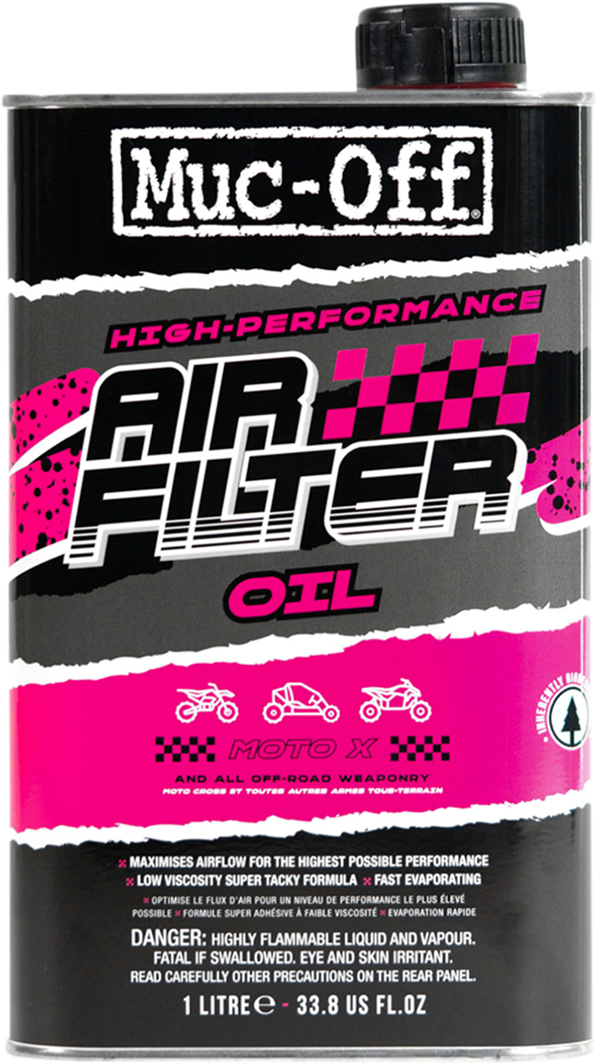 MUC-OFF USA Foam Air Filter Oil - 1L 20156US