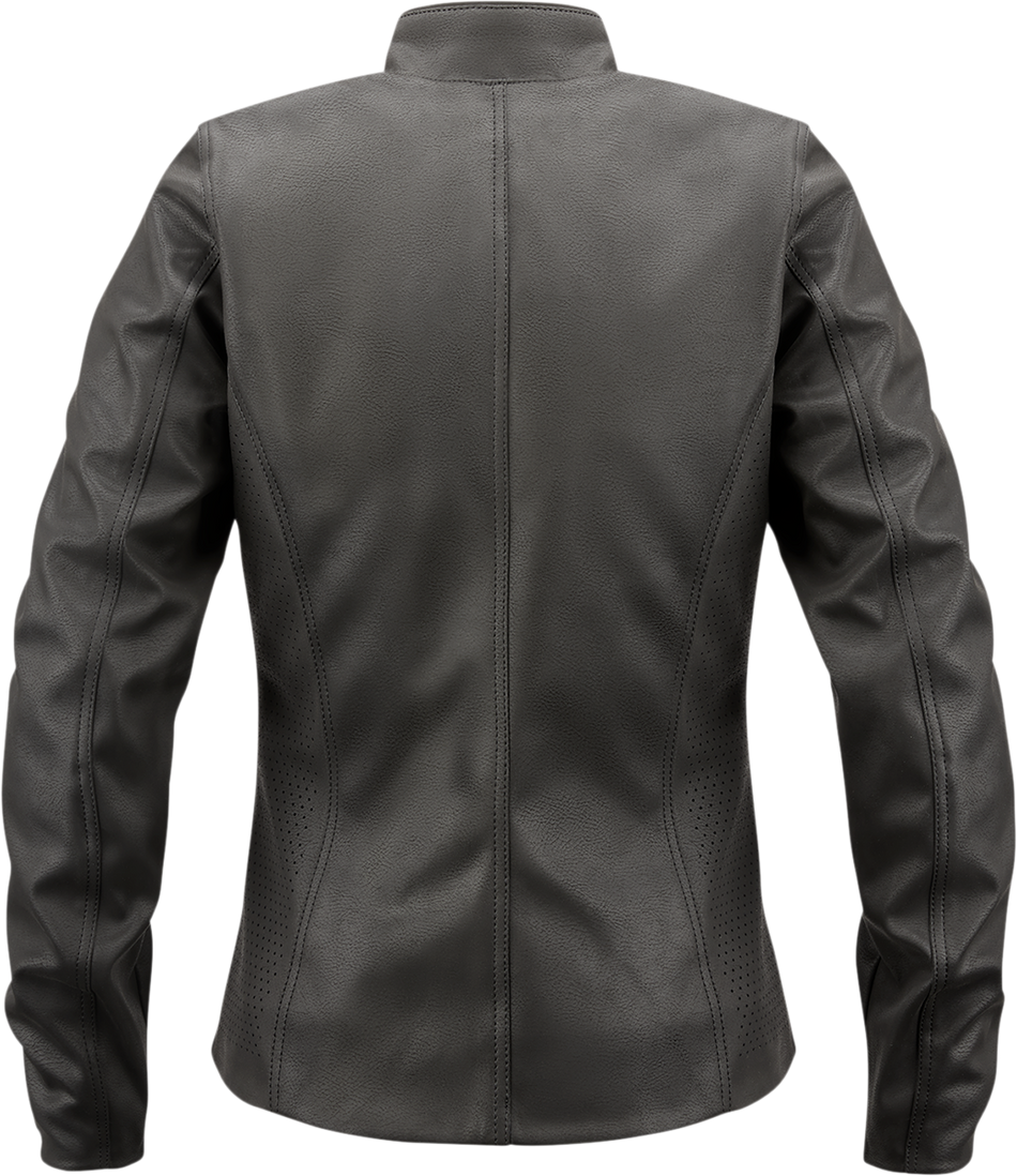 ICON Women's Tuscadero2™ Jacket - Black - US Medium 2822-1428