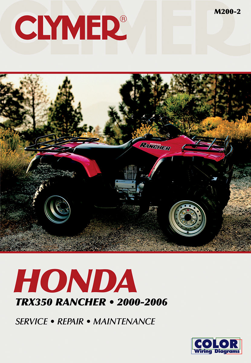CLYMER Manual - Honda TRX350 CM2002