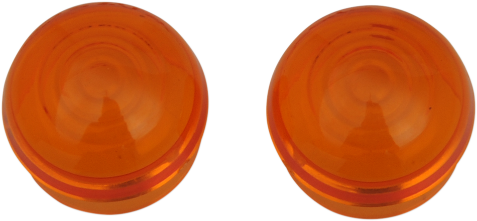 DRAG SPECIALTIES Replacement Amber Lens - DDS282040/1 20-6589AL-HC3