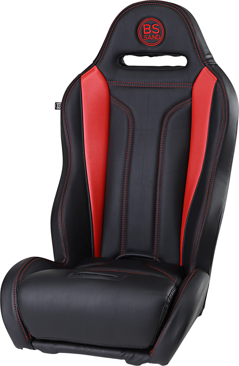 BS SAND Performance Seat - Double T - Black/Red PBURDDT20