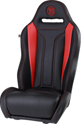 BS SAND Performance Seat - Double T - Black/Red PBURDDT20