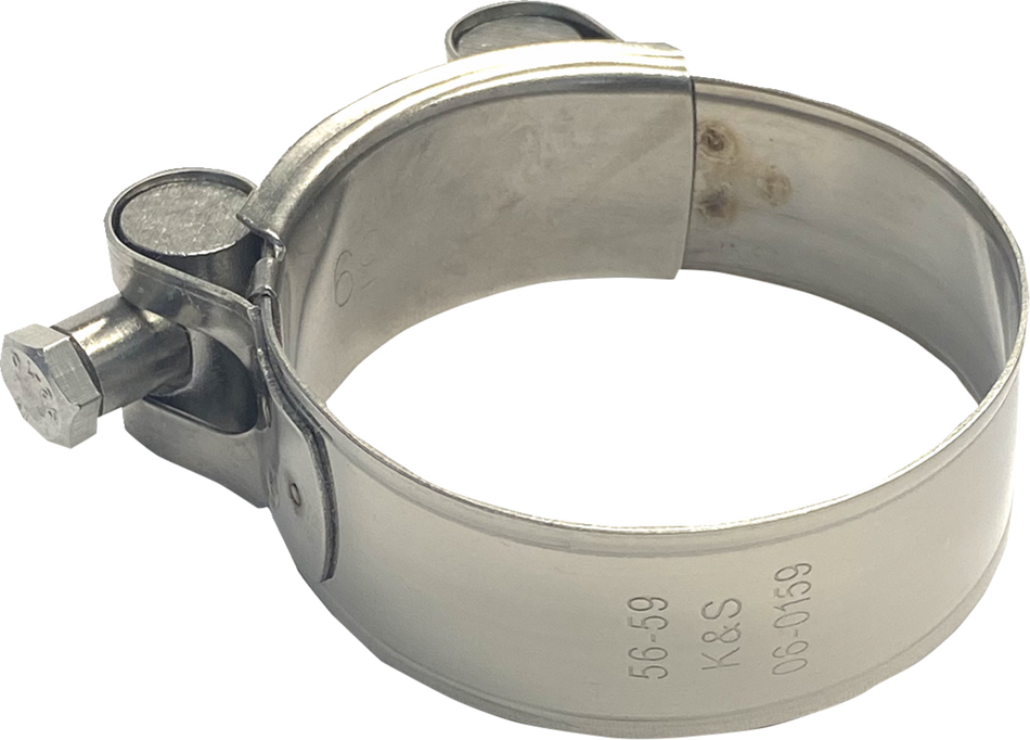 K&S TECHNOLOGIES Exhaust Pipe Clamp - 2.20" - 2.32" 06-159