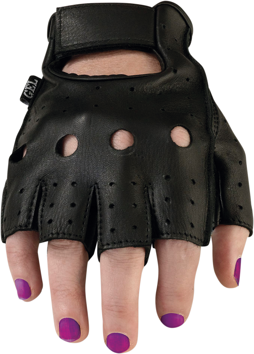 Z1R Women's 243 Half Gloves - Black - Medium 3302-0478