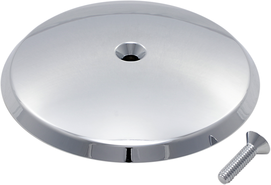 PRO-ONE PERF.MFG. Smooth Air Cleaner Cover - Chrome - Twin Cam 203950