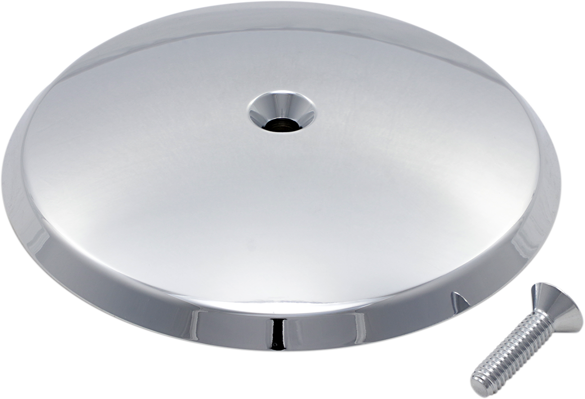 PRO-ONE PERF.MFG. Smooth Air Cleaner Cover - Chrome - Twin Cam 203950