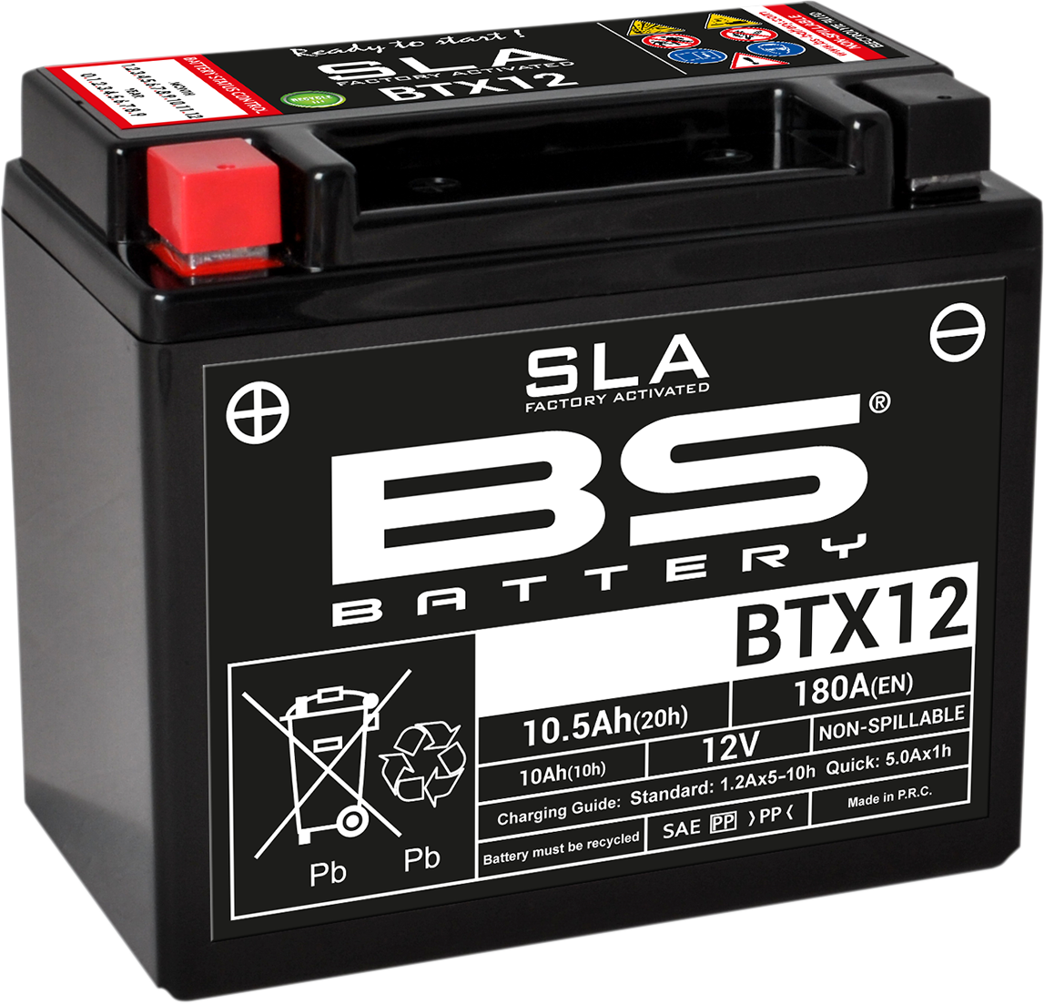 BS BATTERY Battery - BTX12 (YTX) 300680