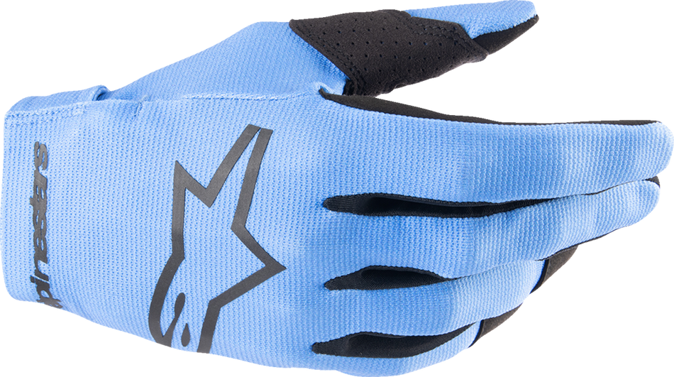 ALPINESTARS Youth Radar Gloves - Light Blue/Black - 2XS 3541824-7056-2X
