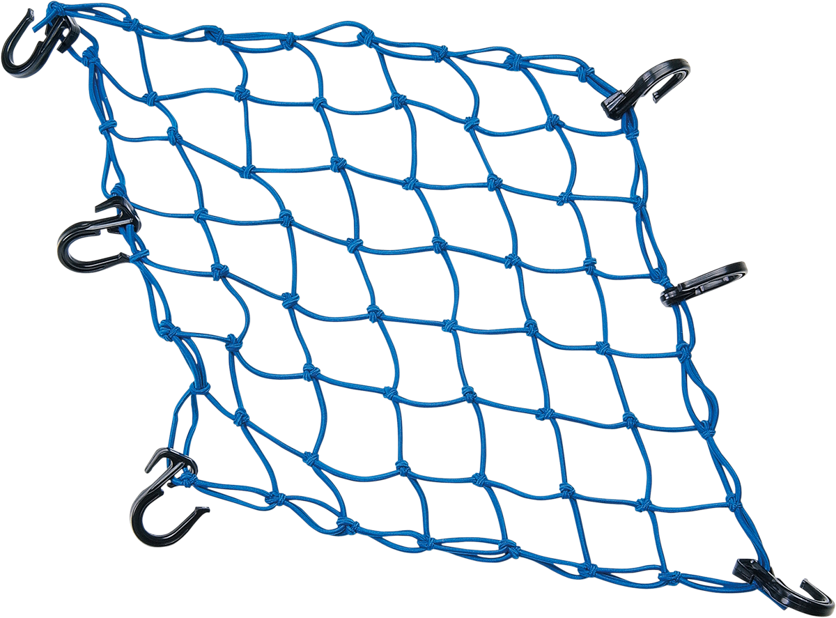 POWERTYE MFG. Adjustable Cargo Net - Blue 50153