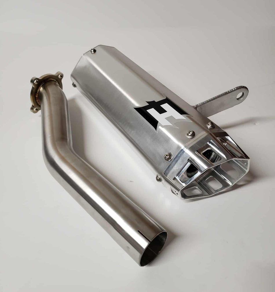 Empire Industries Gen 2 Slip On Exhaust With Bomb Fuel Tuner for 2012+ CAN-AM Outlander
