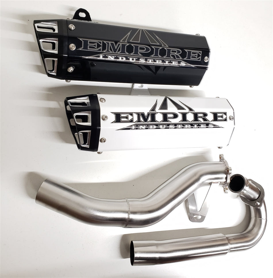 Empire Industries GEN 2 04-05 TRX 450 FULL EXHAUST / Fuel Customs intake / jet kit