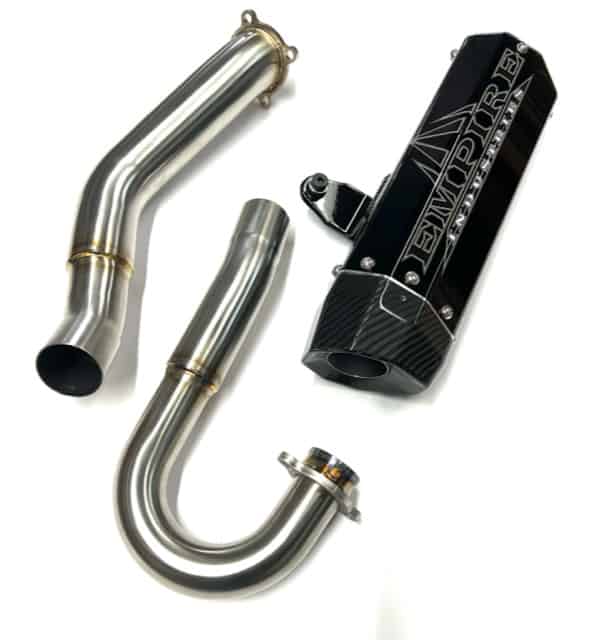 Empire Industries Gen 2 Carbon Edition Exhaust for 2004-2012 Yamaha YFZ 450