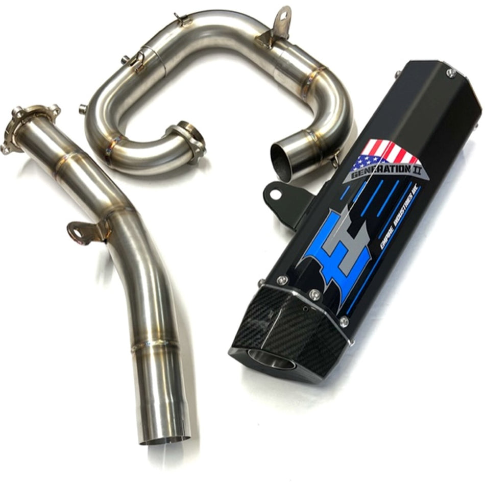 Empire Industries 2023 Yamaha YZ 450F Full Exhaust Carbon Series