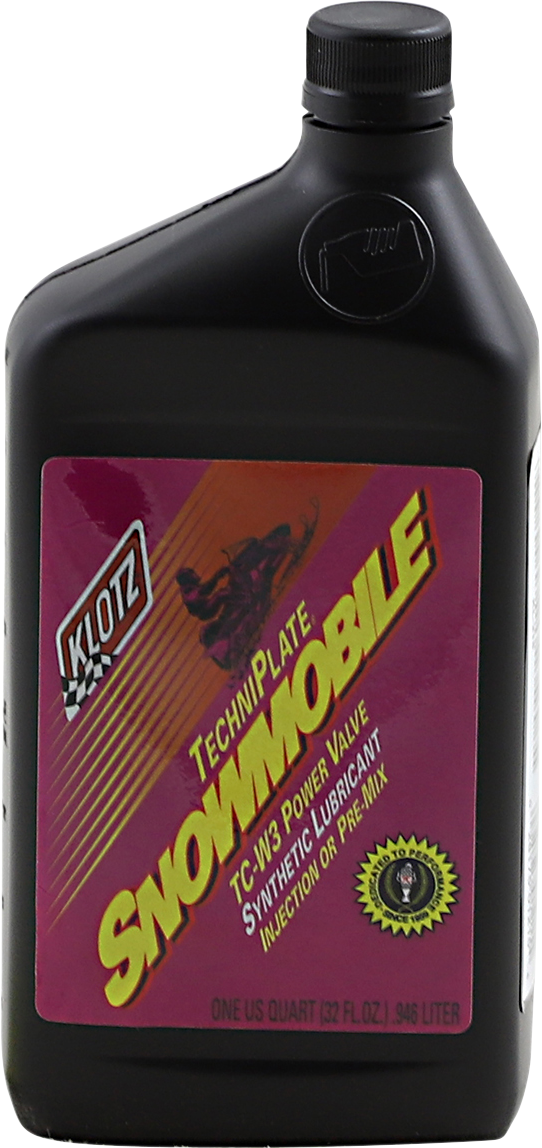 KLOTZ OIL Snowmobile TechniPlate Synthetic 2-Stroke Oil - 1 U.S. quart KL-215