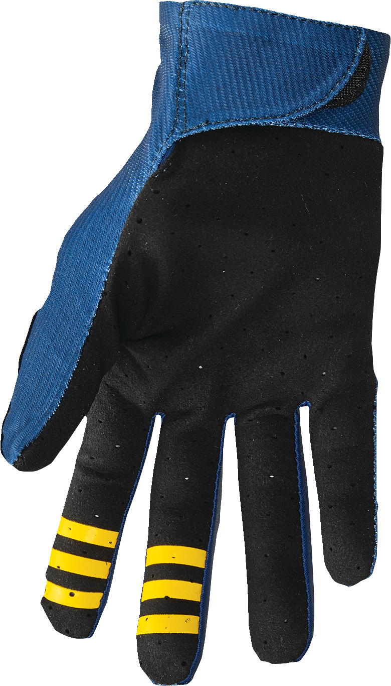 THOR Mainstay Gloves - Roosted - Navy/Lemon - XS 3330-7303