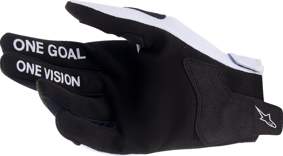 ALPINESTARS Youth Radar Gloves - Haze Gray/Black - Small 3541824-9261-S