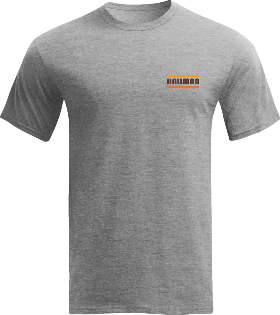 THOR Hallman Legacy T-Shirt - Heather Graphite - Medium 3030-22671