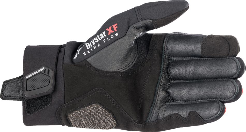 ALPINESTARS Hyde XT DrystarXF® Gloves - Black/Bright Red - XL 3522523-1303-XL