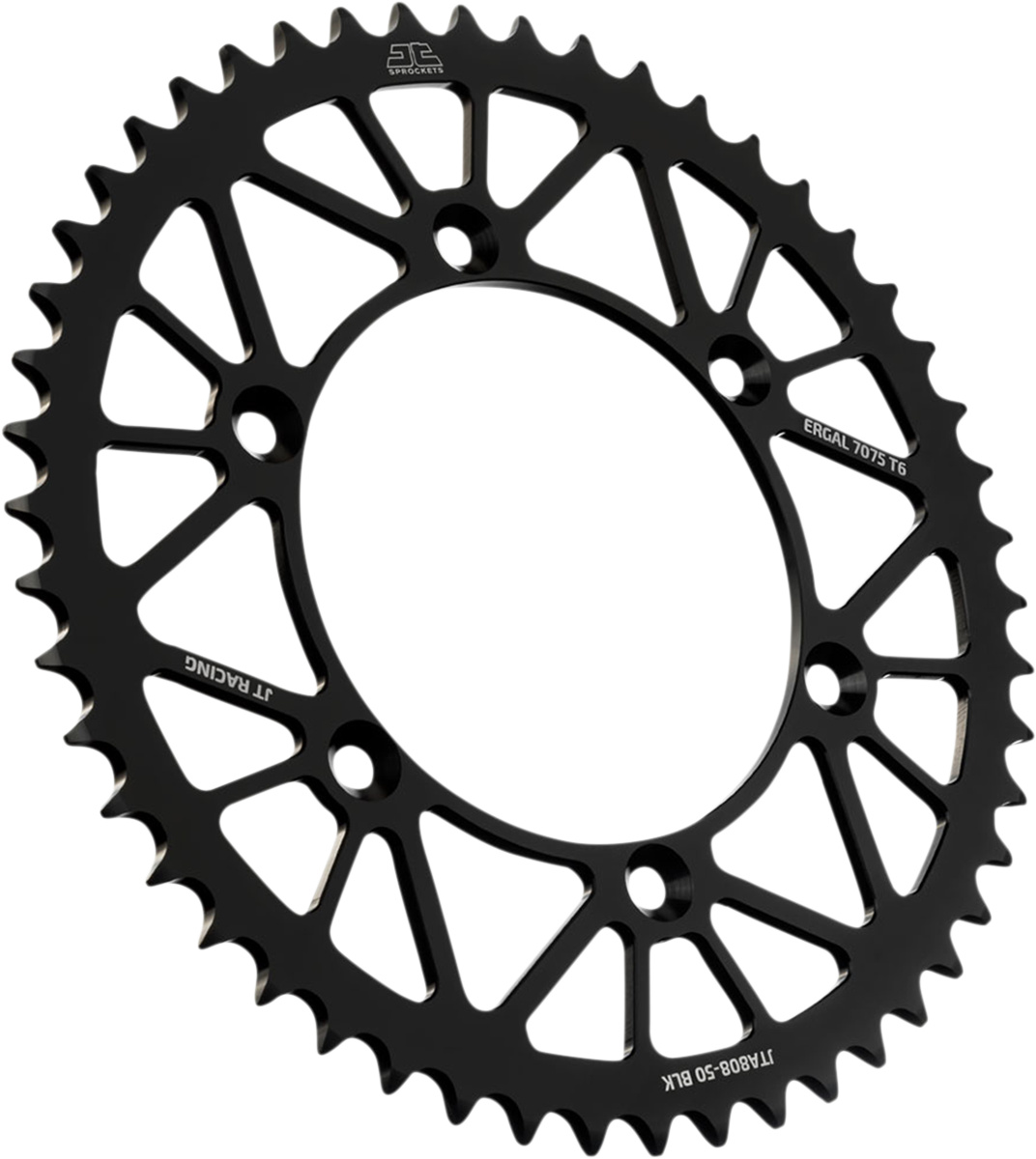 JT SPROCKETS Rear Sprocket - Suzuki - Black - 50-Tooth JTA808.50BLK