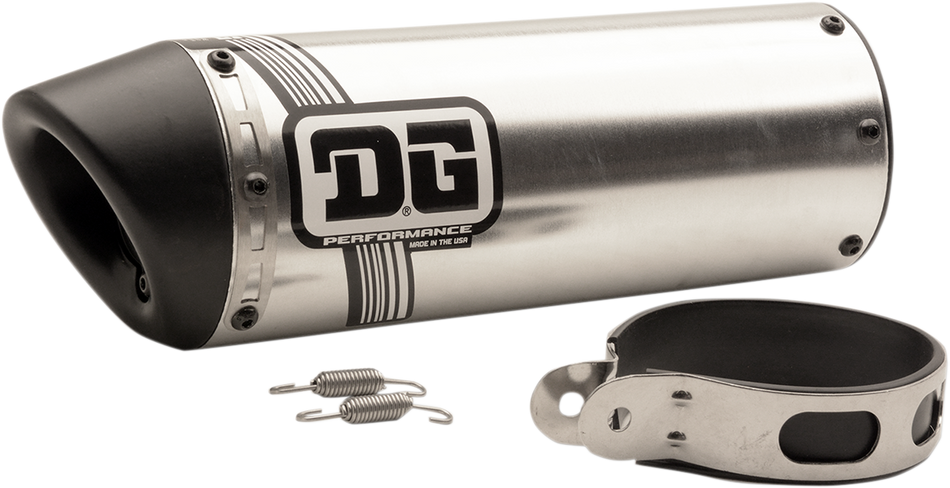 DG PERFORMANCE Universal Slip-On Exhaust - V2 071-9000