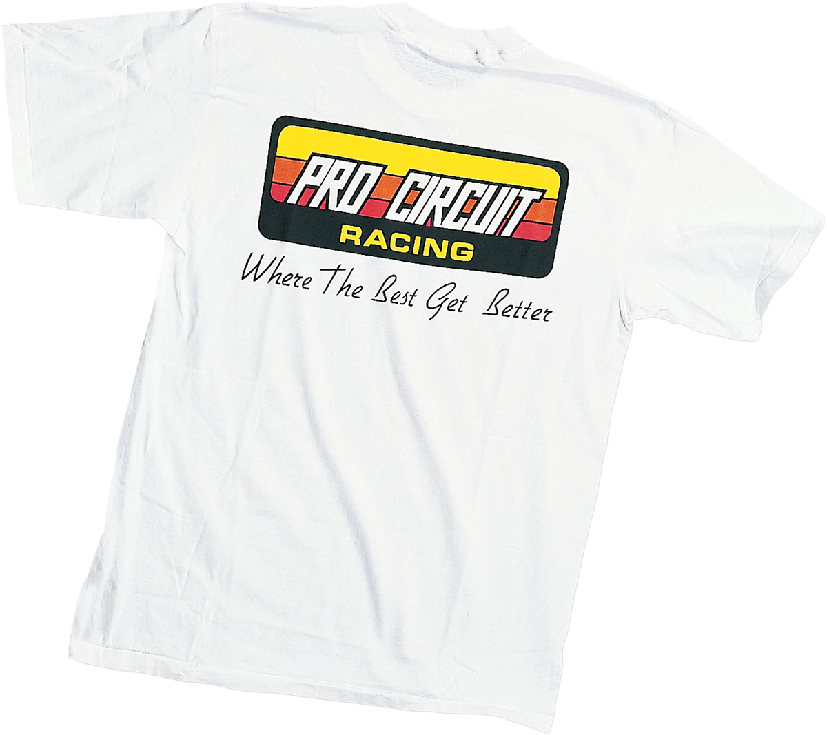 PRO CIRCUIT Original Logo T-Shirt - White - Medium PC0118-0120