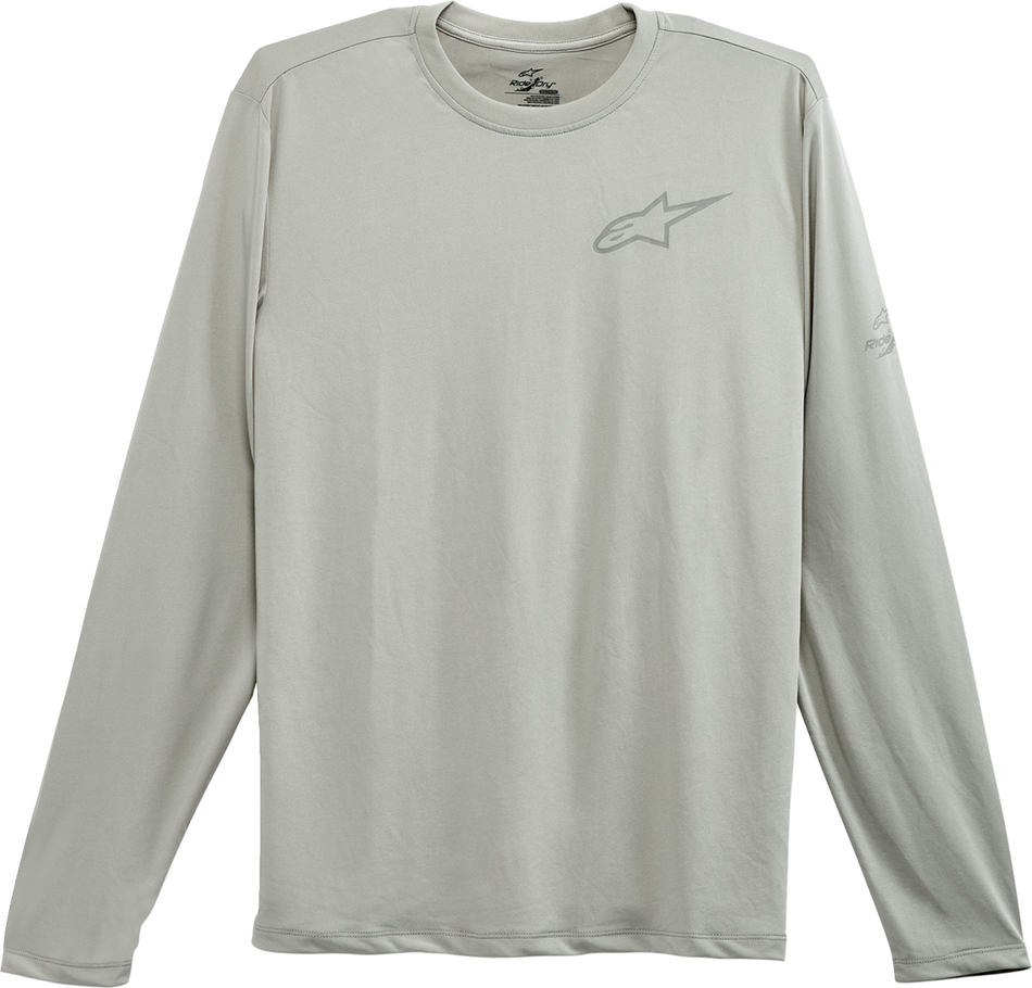 ALPINESTARS Pursue Performance Long-Sleeve T-Shirt - Silver - Large 1232-71000-19-L