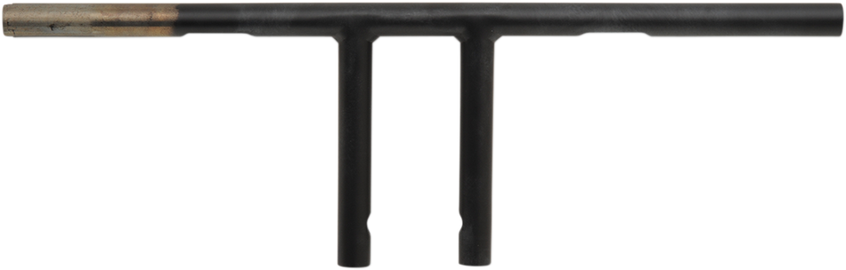 DRAG SPECIALTIES Handlebar - T-Bar - Dimpled - 6" - Flat Black ACT 23.5" WIDE 0601-4217