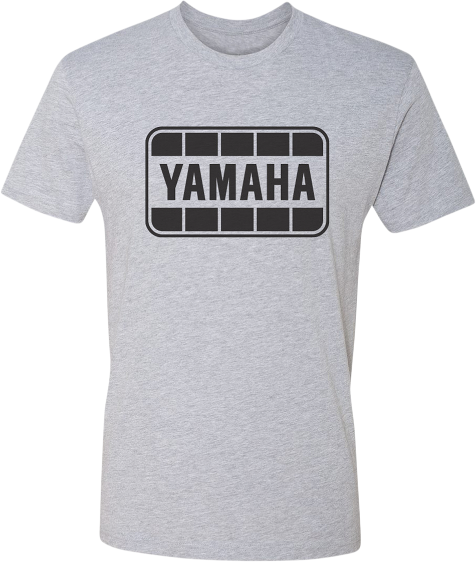 YAMAHA APPAREL Yamaha Retro T-Shirt - Gray/Black - Small NP21S-M1966-S