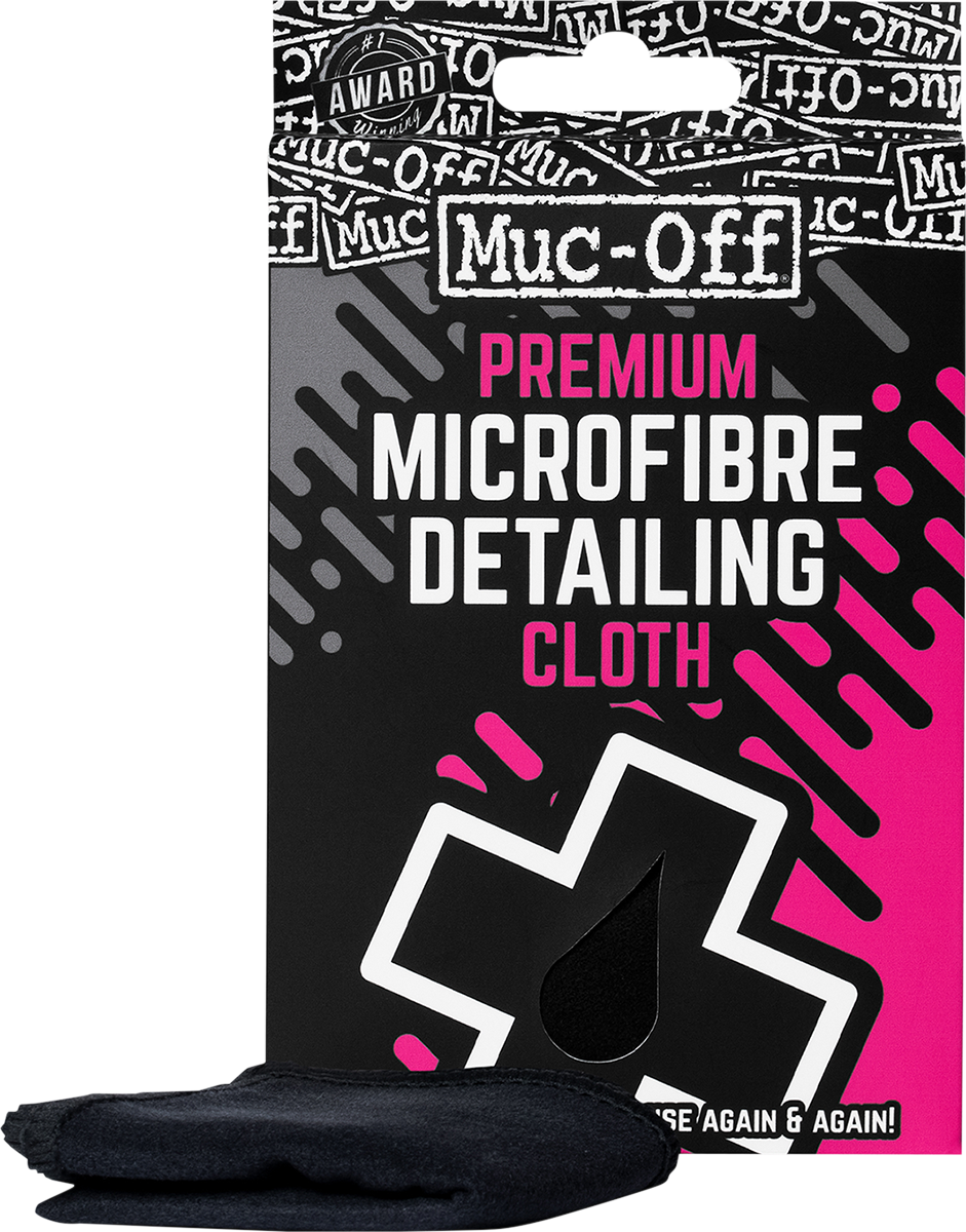 MUC-OFF Microfibre Detailing Cloth helmets 20344
