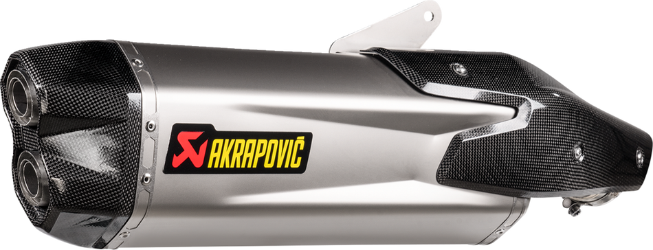 Silenciador de línea deslizante AKRAPOVIC - Titanio Ninja H2 SX SE+ 2021-2023 S-K10SO30-HGIT 1811-4315 