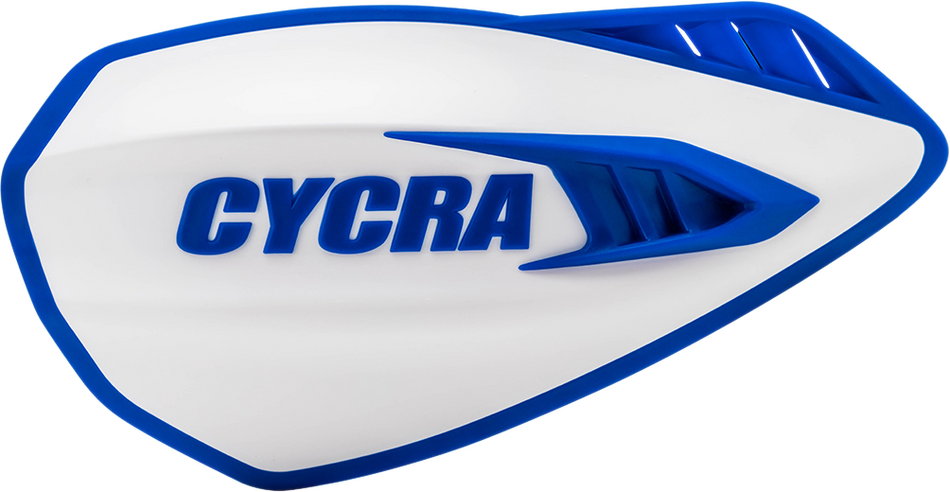 CYCRA Handguards - Cyclone - White/Blue 1CYC-0056-232