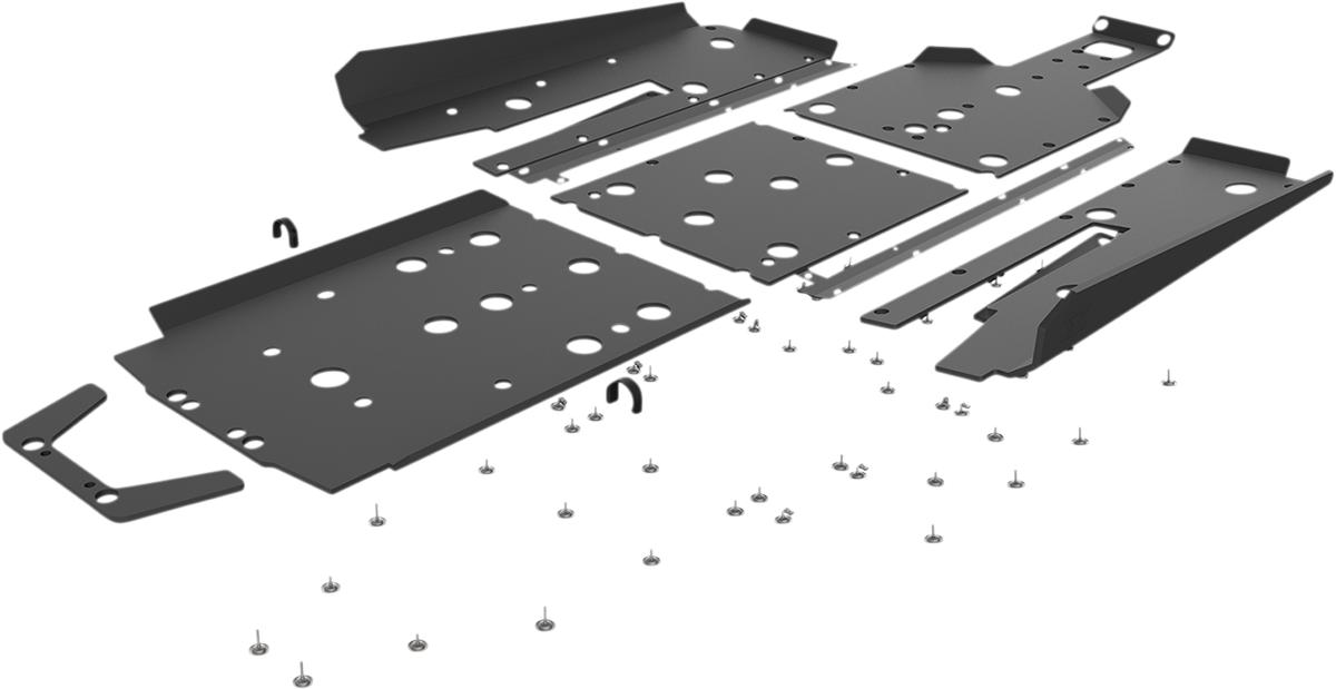 Placa protectora SEIZMIK - 2 asientos - RZR XP 76-10165KIT 