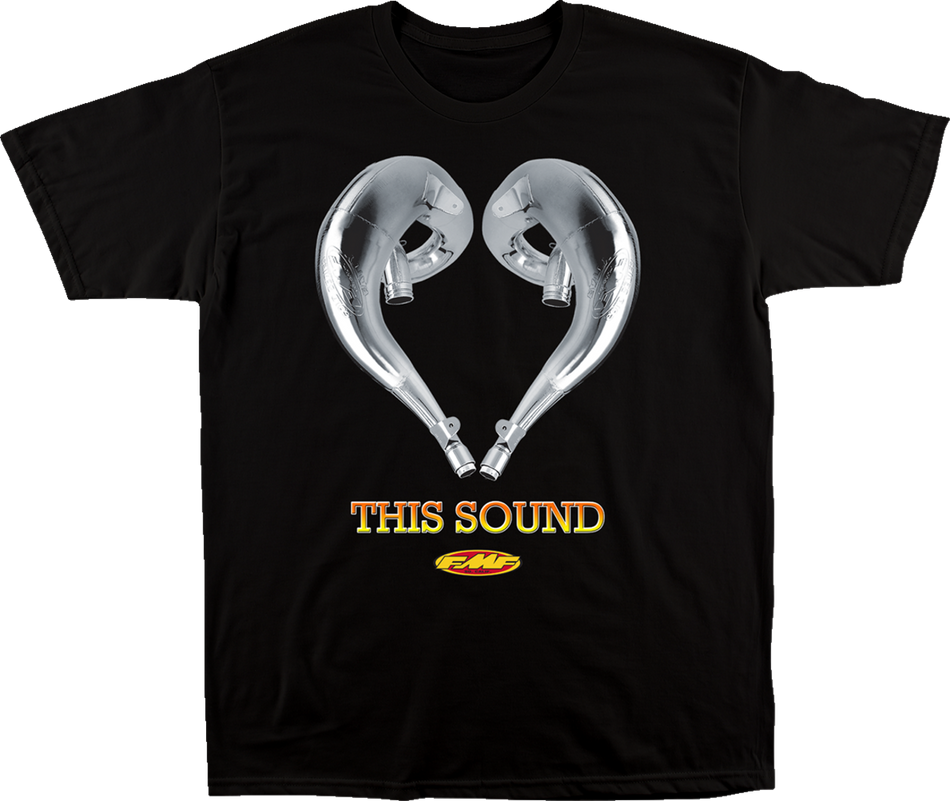 FMF Love Sound T-Shirt - Black - Large SP23118915BLKL 3030-23089