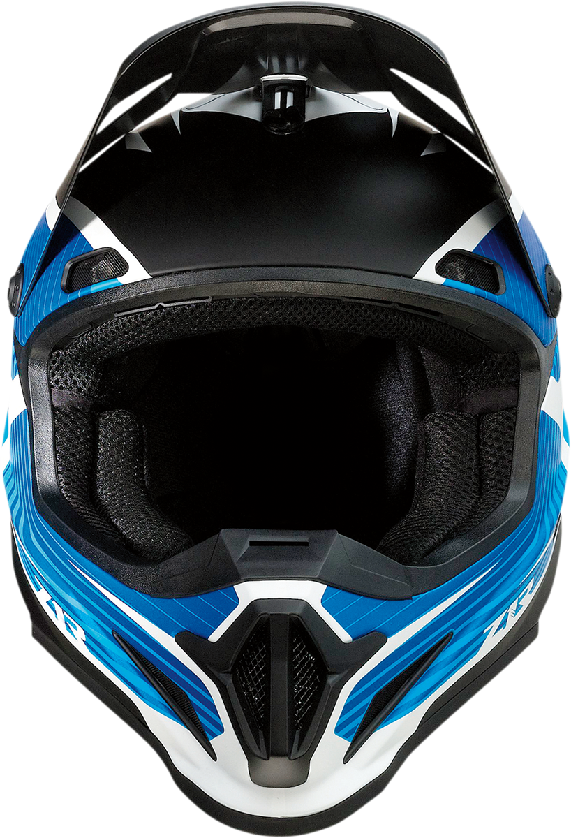 Z1R Rise Helmet - Flame - Blue - Medium 0110-7250