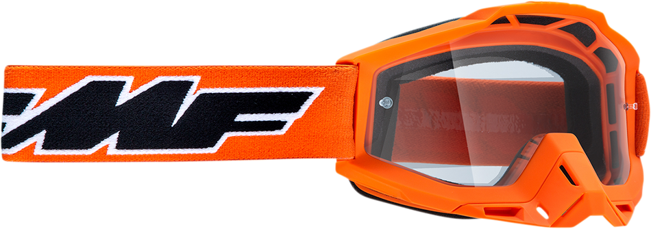 FMF PowerBomb OTG Goggles - Rocket - Orange - Clear F-50041-00003 2601-2991
