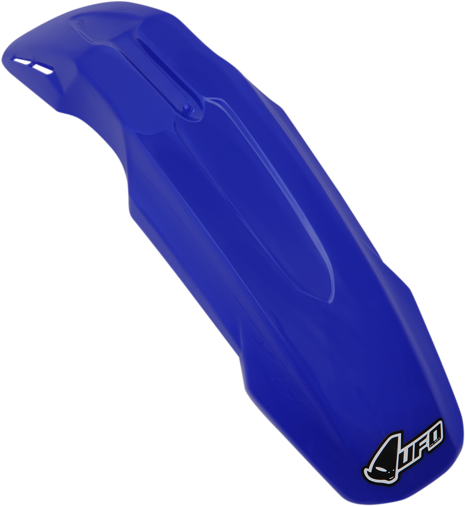 UFO Universal Supermoto Front Fender - Blue PA01029-089