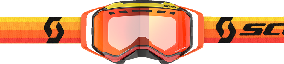 SCOTT Prospect Snow Cross Goggle - Orange/Yellow - Enhancer Red Chrome 272846-1649312