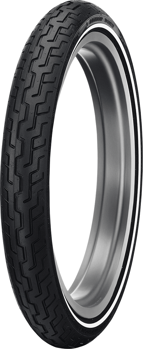DUNLOP Tire - Harley-Davidson® D402™ - Front - MH90-21 - Narrow Whitewall - 54H 45006206