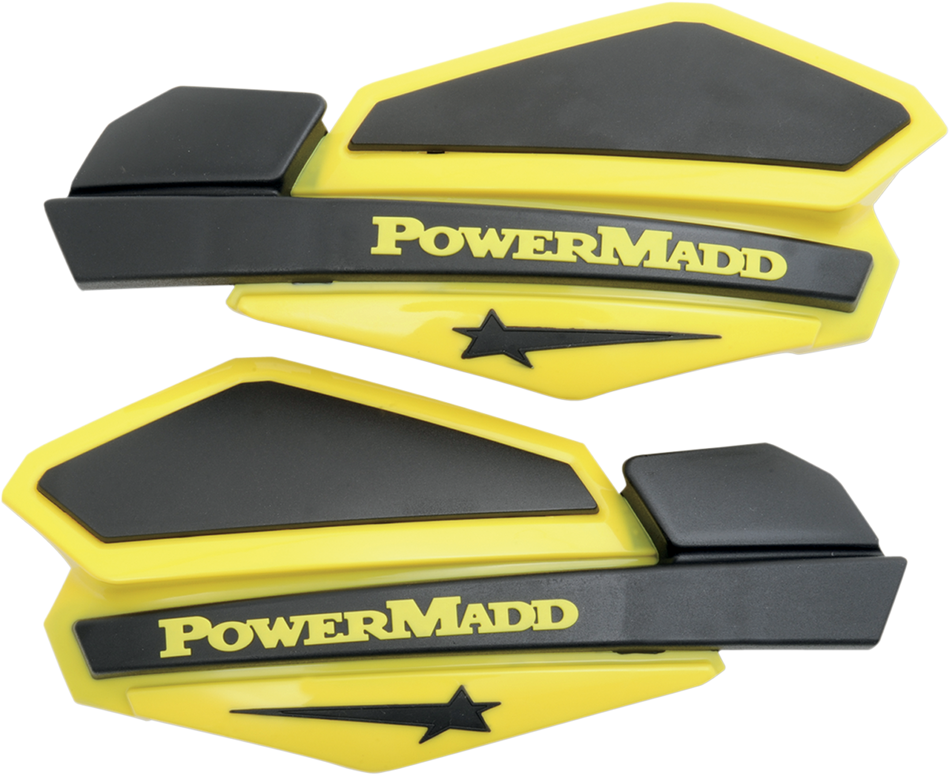 POWERMADD Handguards - Suzuki Yellow/Black 34206
