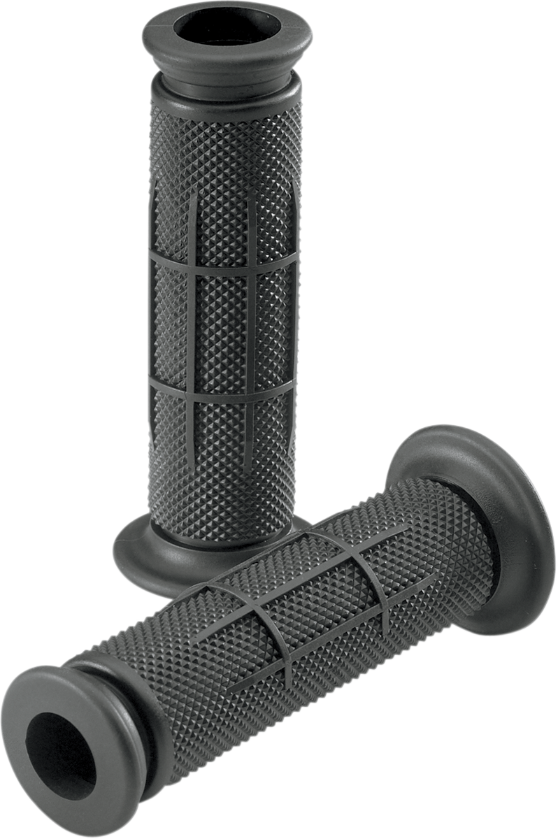 DRIVEN RACING Grips - Supermoto - Open - Black D407BK