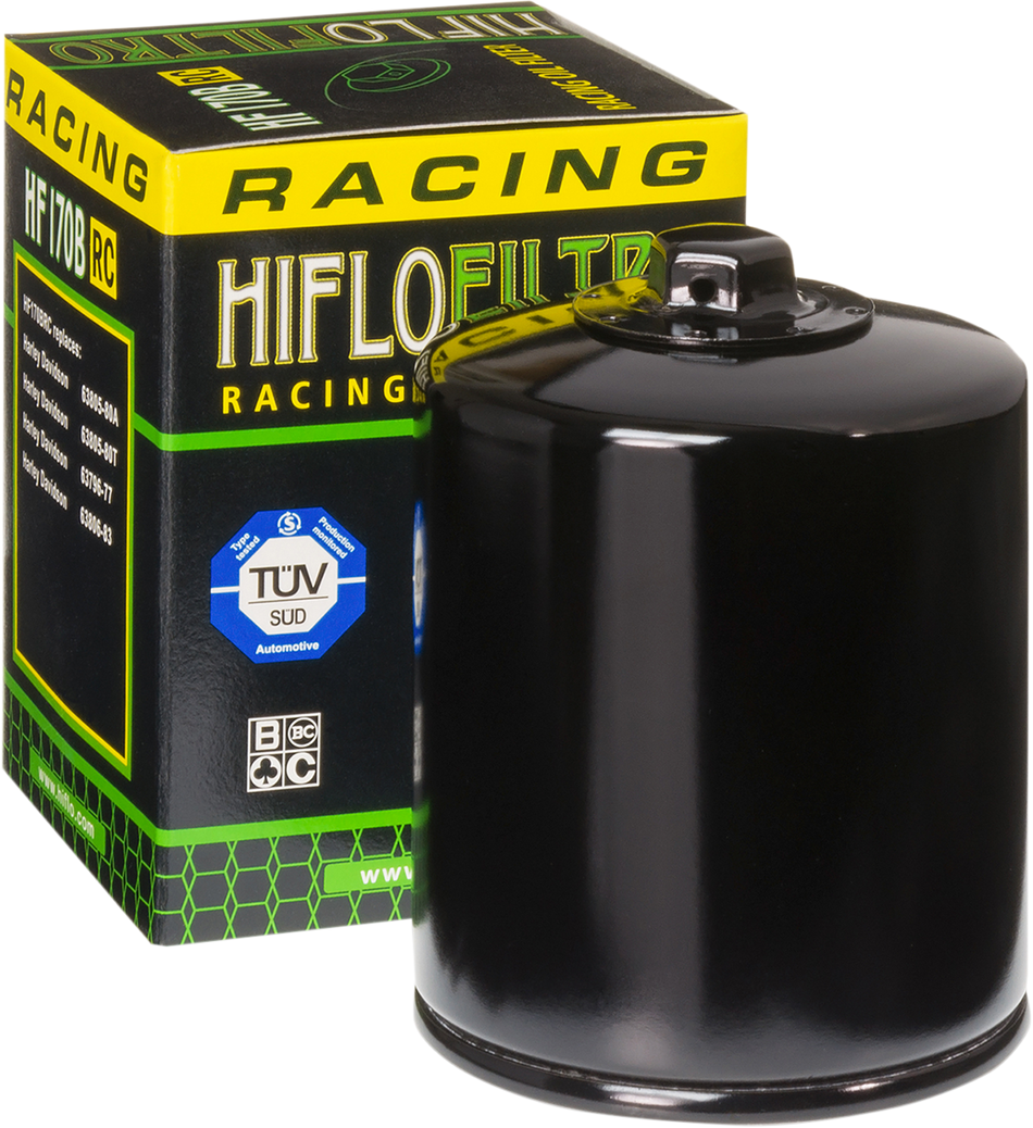 HIFLOFILTRO Performance Oil Filter - Black HF170BRC