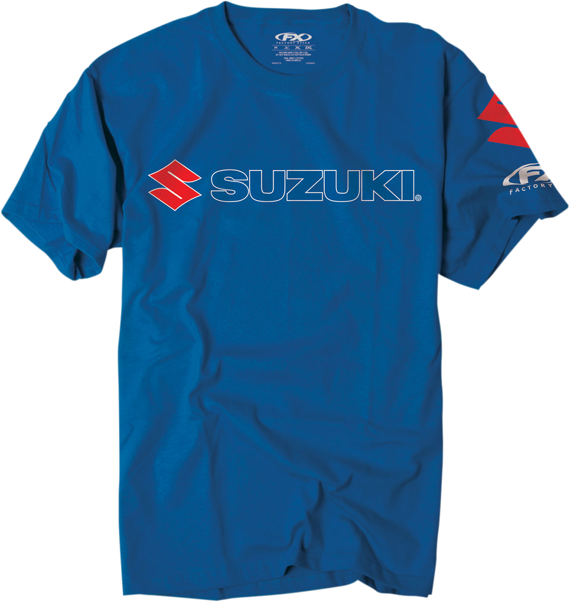 FACTORY EFFEX Suzuki Team T-Shirt - Blue - Medium 15-88460