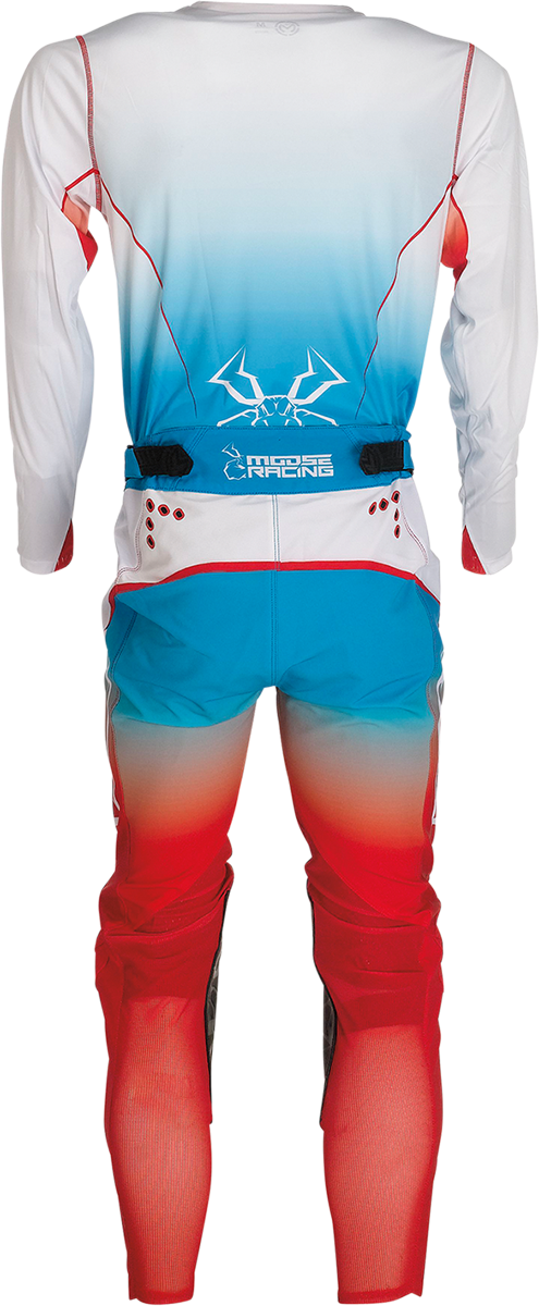 MOOSE RACING Agroid Pants - Red/White/Blue - 30 2901-10073