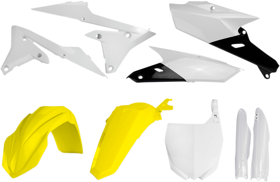 ACERBIS Full Replacement Body Kit - 60th Anniversary Yellow/White 2374181070