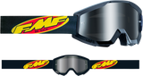 FMF PowerCore Goggles - Core - Black - Silver Mirror F-50051-00003 2601-3010